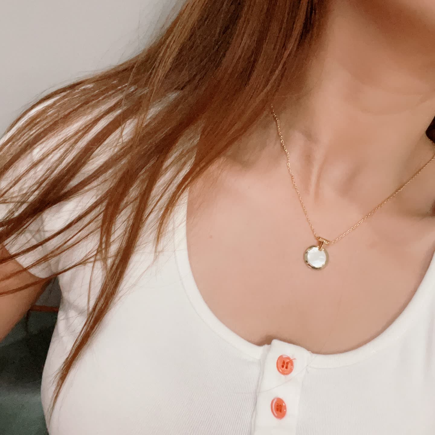 Tiffany & Co Elegant Circle Pendant Necklace
